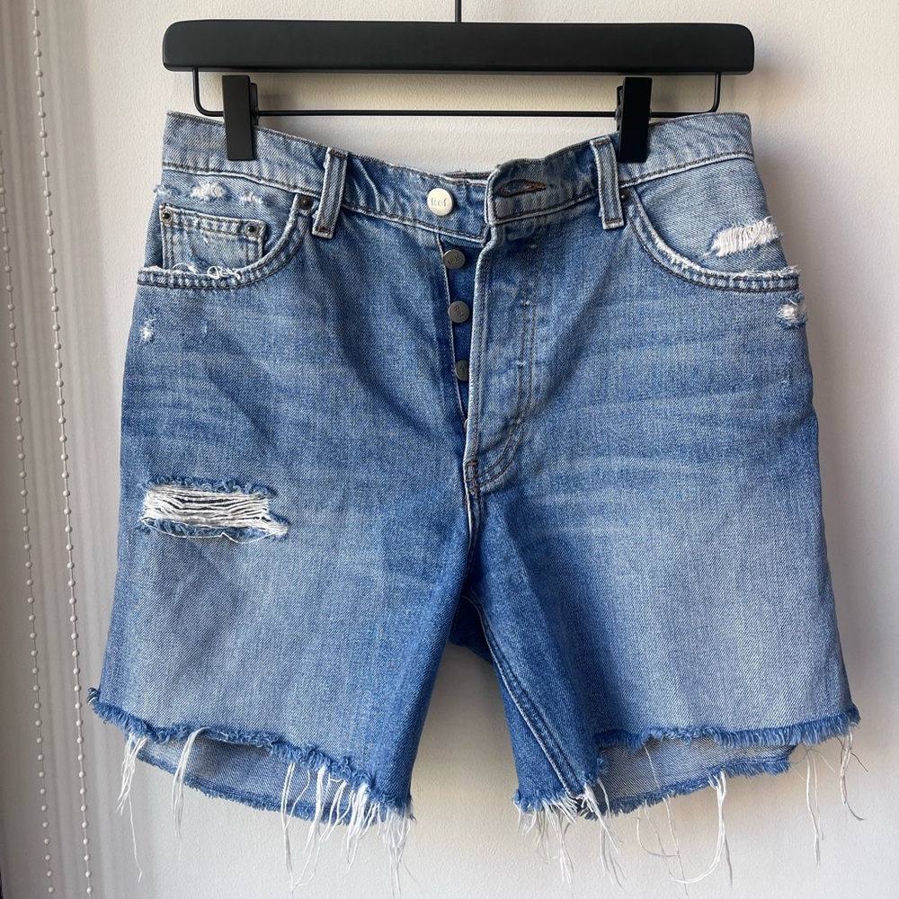 Reformation denim short